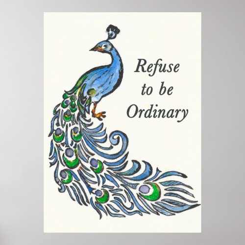 Refuse to Be Ordinary Poster