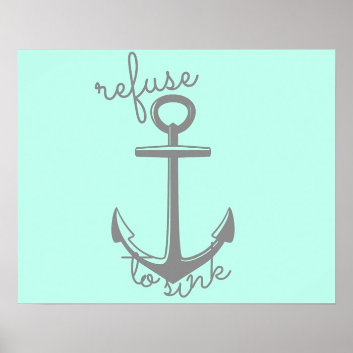 Refuse to Sink Posters