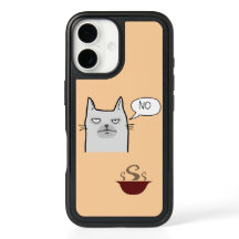 Refusing Cat Food OtterBox Case – Beige