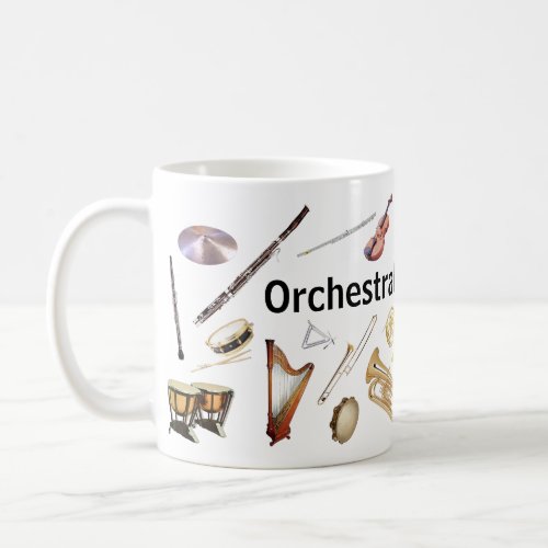 Reg 11 oz Orchestral Instruments Mug