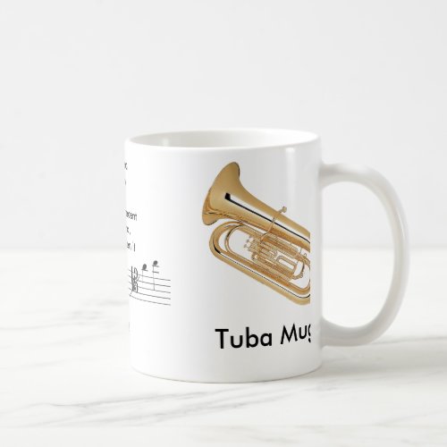 Reg 11 oz Tuba Mug for the Musician
