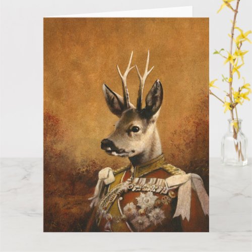 Rega Roe Deer Greetings Card