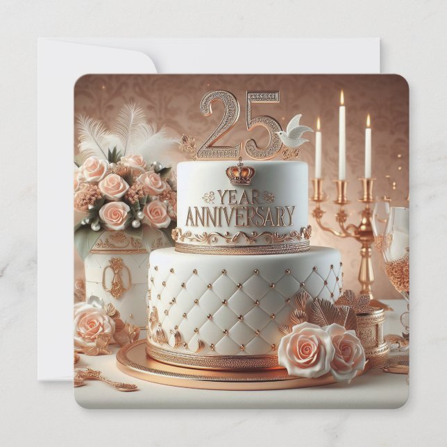 REGAL 25th  ANNIVERSARY CAKE (Front)