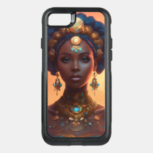 Regal Adornment in a Surreal Landscape" OtterBox Commuter iPhone SE/8/7 Case