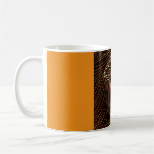 Regal African Beauty: Celebrating Black History Coffee Mug