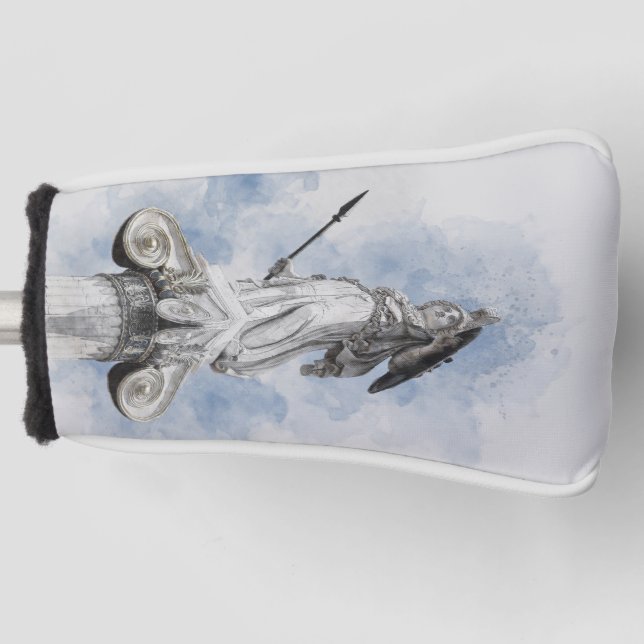 Regal Athena Sculpture Golf Head Cover – Greek (Front)
