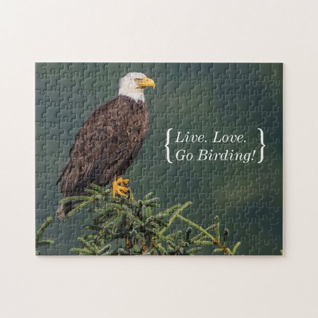 Regal Bald Eagle Jigsaw Puzzle (Horizontal)