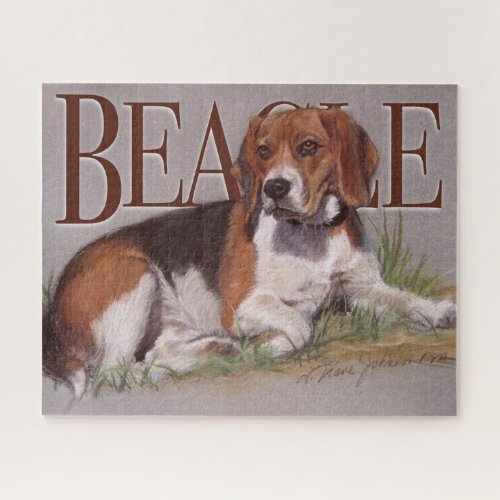 Regal Beagle Jigsaw Puzzle