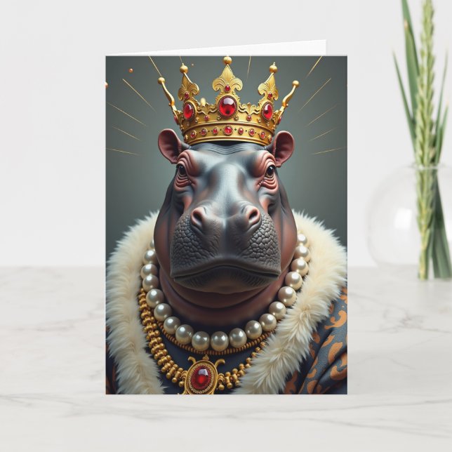 Regal Beast Birthday Card (Front)