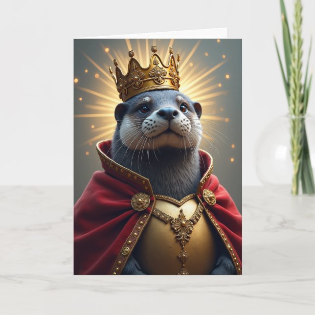Regal Birthday Creature Card (Front)