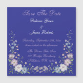 Regal Blue Vintage Elegance Garden Blooms (Front)