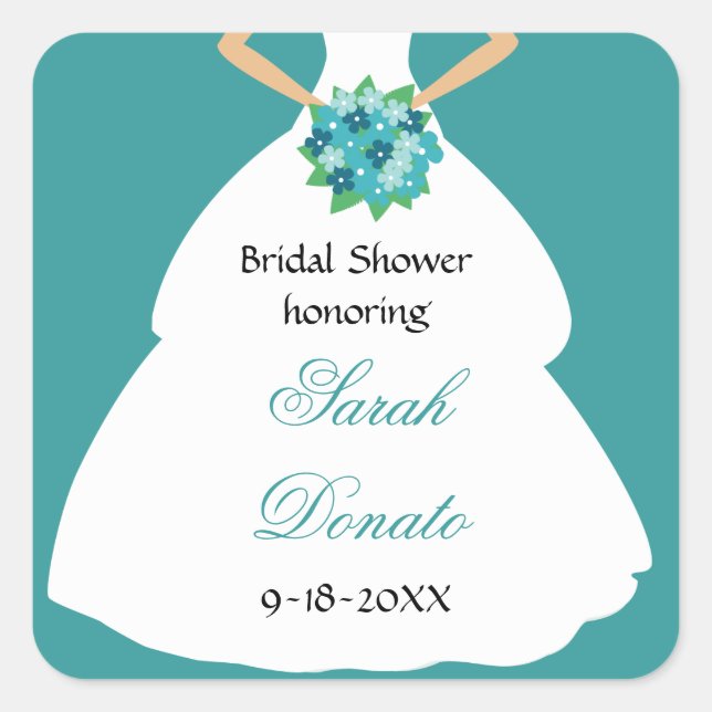 Regal Bridal Shower sticker (Front)