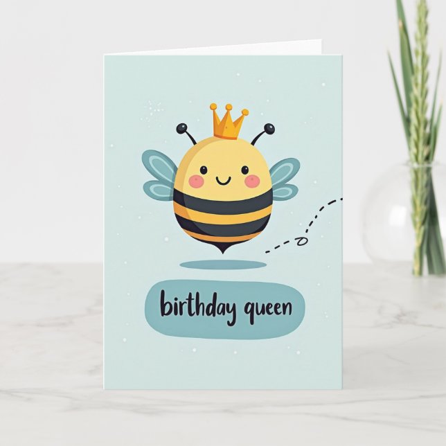 Regal Bug Celebration Card (Front)