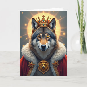 Regal Canine Birthday Card