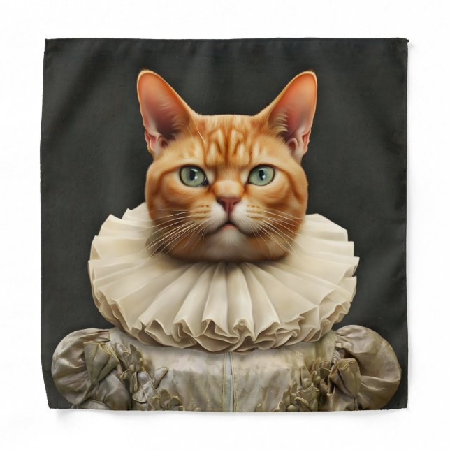 Regal Cat Bandana (Front)