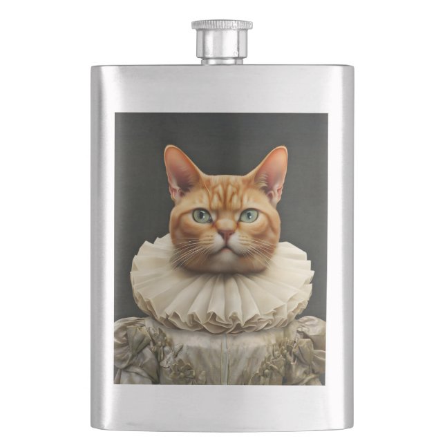 Regal Cat Flask (Front)