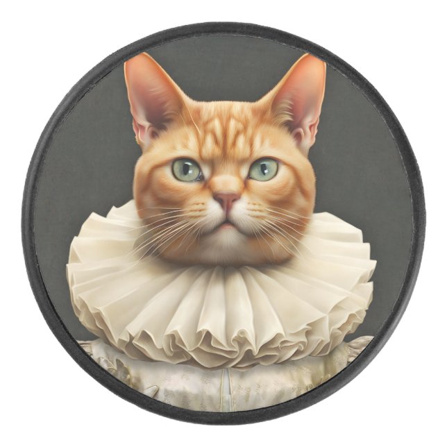 Regal Cat Hockey Puck (Front)