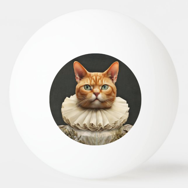 Regal Cat Ping Pong Ball (Front)