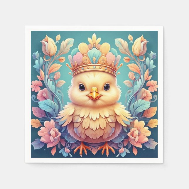 " REGAL CHICK" coffee mug. Napkins (Front)