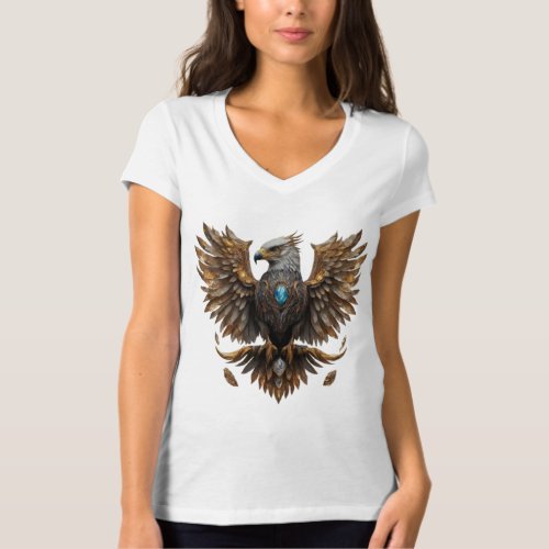 Regal Eagle Majestic Crystal Pose T_Shirt