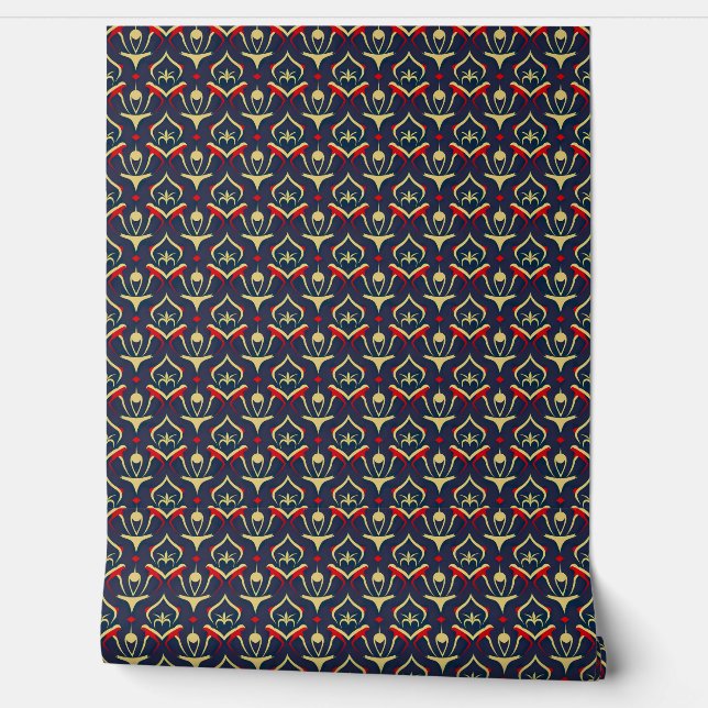 Regal Elegance Pattern Wallpaper (Unrolling)