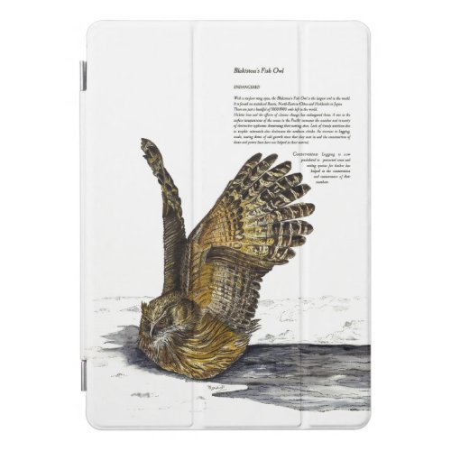 Regal Endangered Blakistons Fish Owl  iPad Pro Cover