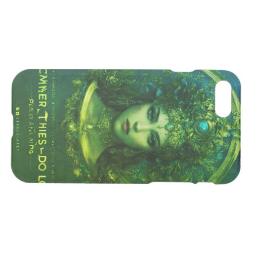 Regal Foliage Queen of Greenery Phone Cover iPhone SE87 Case