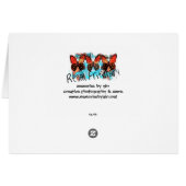 regal fritillary cards (Back Horizontal)