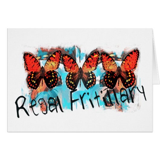 regal fritillary cards (Front Horizontal)