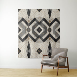 Regal Geometry Tapestry