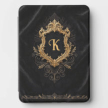Regal Gold Frame Personalized Kindle Cover