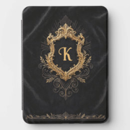 Regal Gold Frame Personalized Kindle Cover