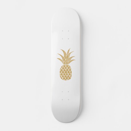 Regal Gold Pineapple Skateboard Deck