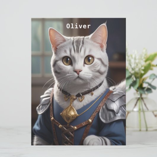 Regal Knight American Shorthair Cat Majestic  (Standing Front)