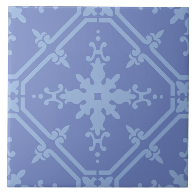 Regal Lattice Ceramic Tile (Front)