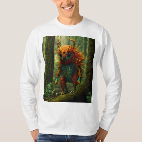 Regal Majesty A Grizzly Bear Stands Tall T_shir T_Shirt