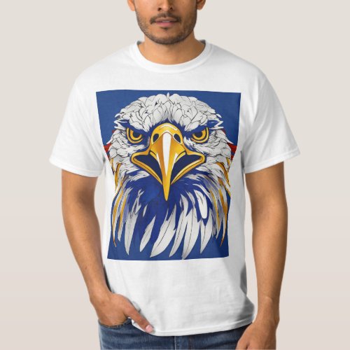  Regal Majesty Crystal Eagle in Pose T_Shirt