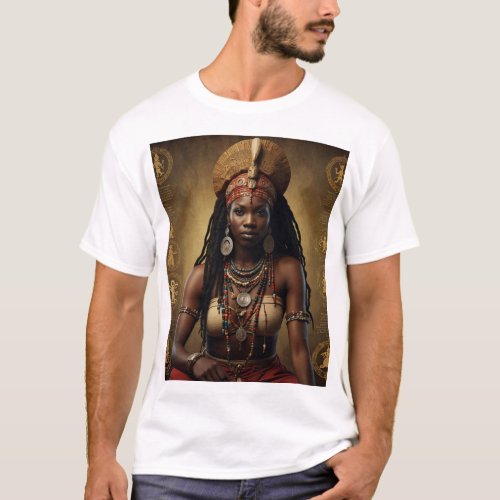 Regal Orisha Spiritual Majesty T_Shirt