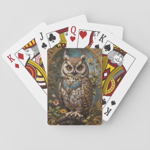  Regal Owl Poker Cards