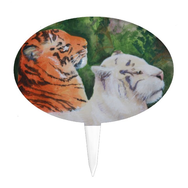 Regal Pair Cake Topper (Front)