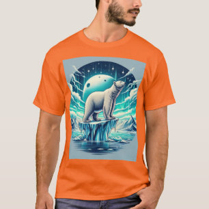 Regal Polar Bear on Arctic Iceberg T-Shirt