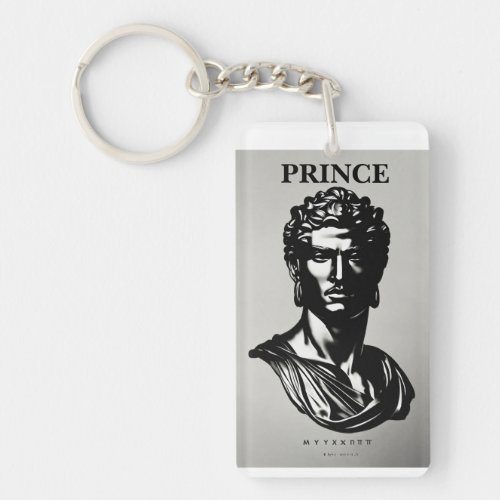 Regal Prince Portrait keychain_  Keychain