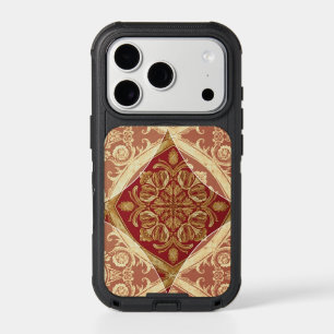 Regal Protect: Mara Trumpet Glory Golden Red Ornat iPhone 17 Pro Case