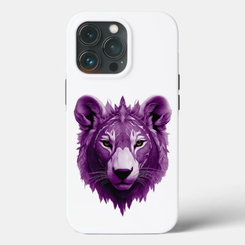 Regal Purple Lion iPhone Case _ Royal Protection