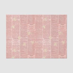 Regal Queen Bee Pink Newspaper Tissue Paper