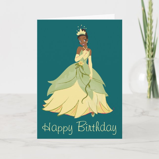 Regal Radiance Princess Tiana Card (Front)