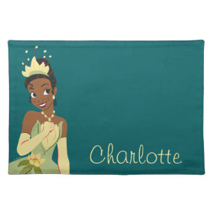 Regal Radiance Princess Tiana Cloth Placemat