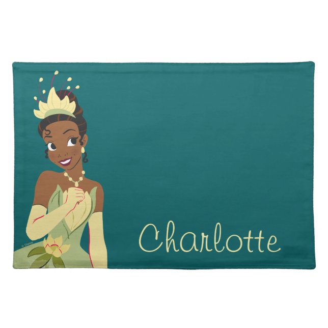 Regal Radiance Princess Tiana Cloth Placemat (Front)