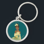 Regal Radiance Princess Tiana Keychain<br><div class="desc">Step into a fairytale with this stunning Princess Tiana graphic, showcasing her in her iconic lily-inspired gown and radiant smile! Whether you're shopping for home décor, apparel, or everyday princess vibes, this elegant design brings Disney royalty to life. Add your own text or images to make it uniquely yours—because every...</div>