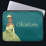 Regal Radiance Princess Tiana Laptop Sleeve<br><div class="desc">Step into a fairytale with this stunning Princess Tiana graphic, showcasing her in her iconic lily-inspired gown and radiant smile! Whether you're shopping for home décor, apparel, or everyday princess vibes, this elegant design brings Disney royalty to life. Add your own text or images to make it uniquely yours—because every...</div>